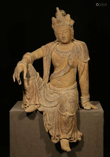 AN OLD NAN WOOD ZIZAI GUANYIN