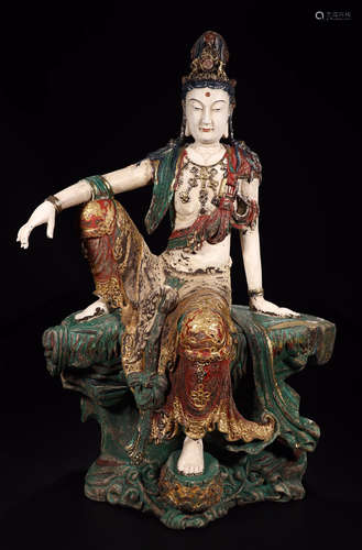 A LACQUER ZIZAI GUANYIN