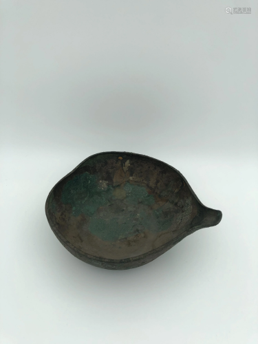 Chinese Archaic Bronze Bowl, Probably Pre-Qin