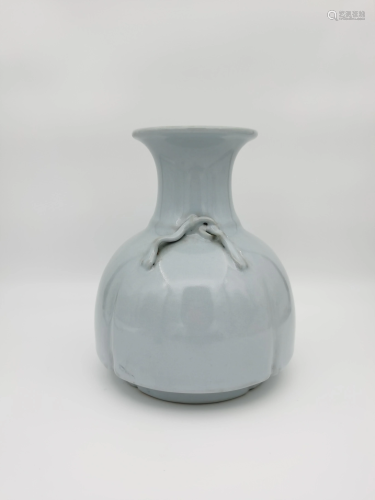 Chinese Pale Blue Glazed Vase