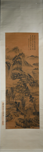 Chinese Song-Style Landscape Painting on Silk