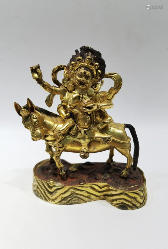 Sino-Tibetan Figure of Buddhist Deity, 17/18th C.