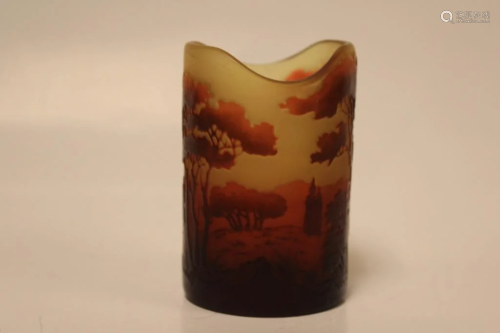 Original Fine D'Argental Miniature Art Glass