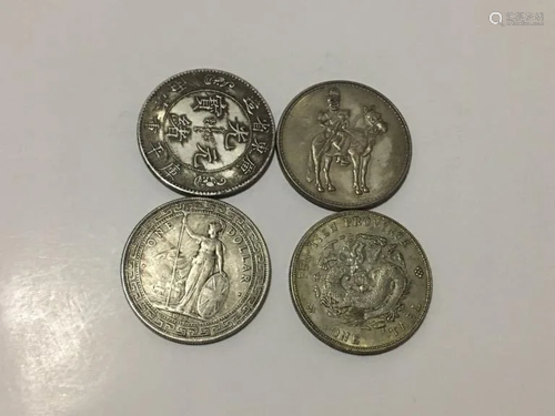 Four Chinese Coins