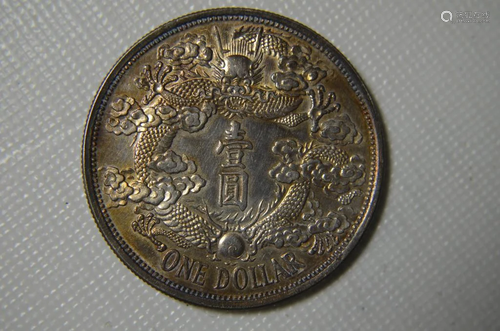 CHINESE OLD SILVER COIN