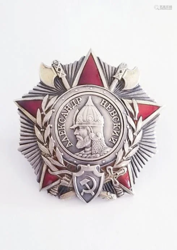 Russian Soviet Order of Aleksandr Nevsky