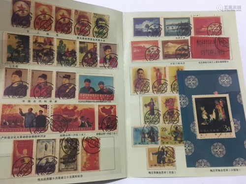 Group of Chinese Commemorate Stamps