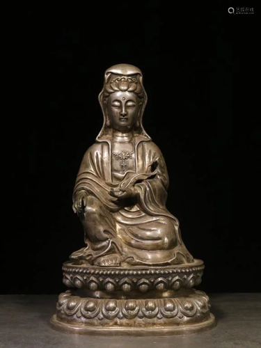 Chinese Silver Guanyin