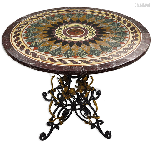 A Neoclassical style center table