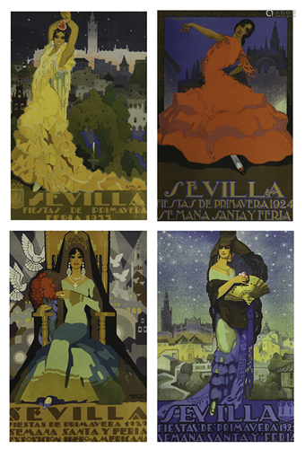 Vintage Travel Posters, Seville