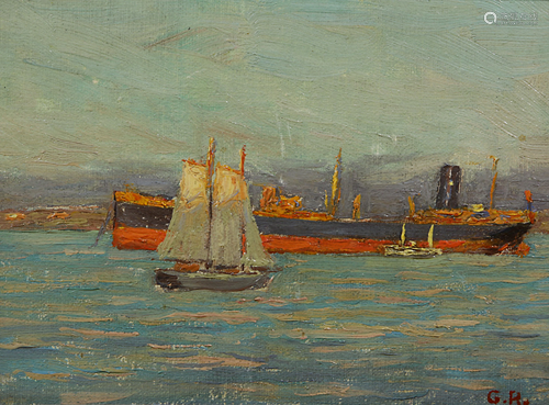 Painting, Attributed to Granville S. Redmond