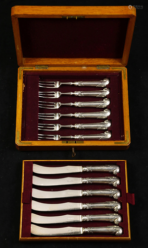 A Harrison Brothers and Howson silverplate twelve piece