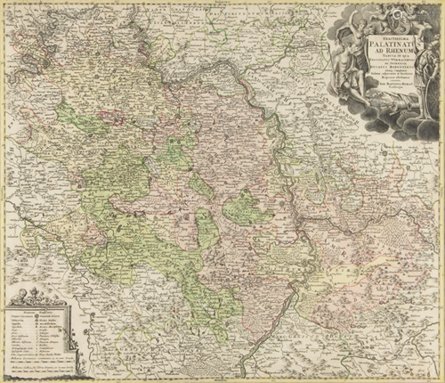 Map, Johann Baptist Homann