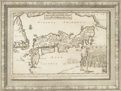 Map, William Adams