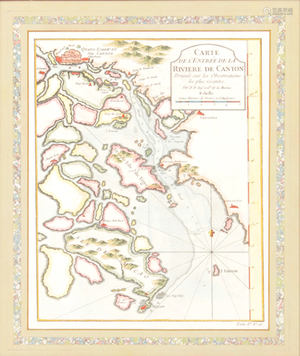 Map, Jacques-Nicolas Bellin