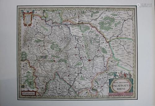 Map, Johannes (Janssonius) Jansson