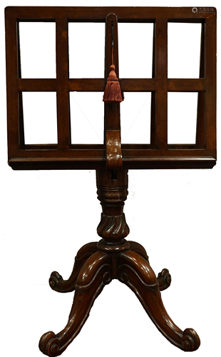 A Regency portfolio stand early 19th century