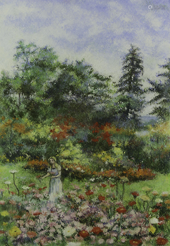 Pastel, Hugues Claude Pissarro