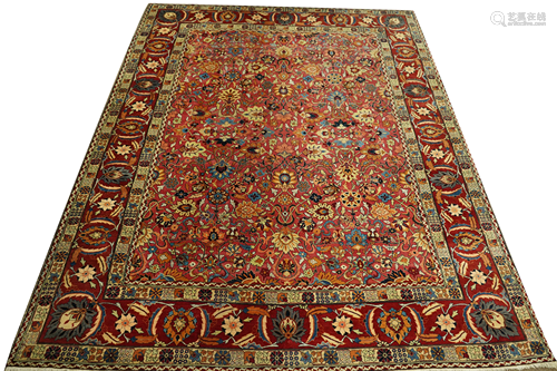 A large Persian Bidjar carpet