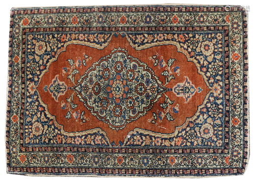 A Persian Tabriz mat