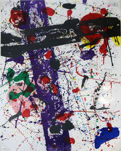 Print, Sam Francis