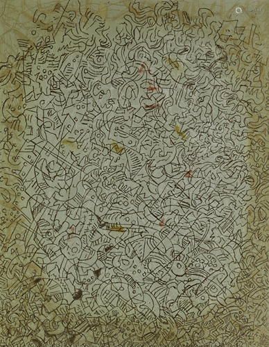 Print, Mark Tobey