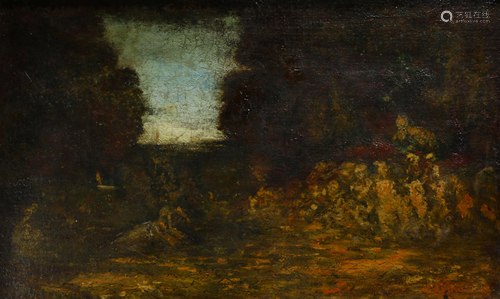 Painting, Attributed to Ralph Blakelock