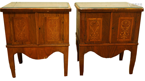 Neoclassical style commodes