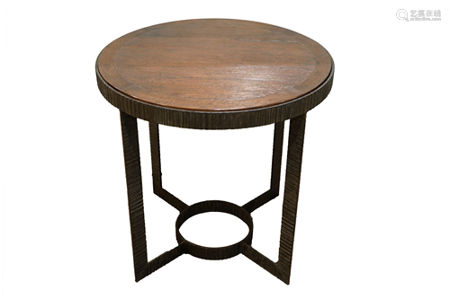 A Moderne occassional table