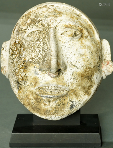 A Pre-Columbian Jalisco, West Mexico, mask, Ex Ron