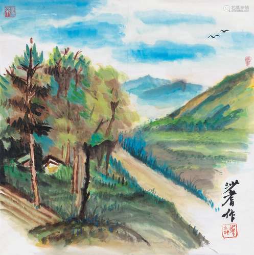 沙 耆（1914-2005）风景