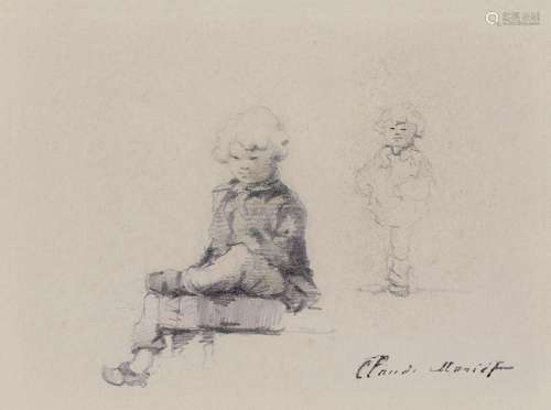 克劳德·莫奈（1840-1926）两个小男孩