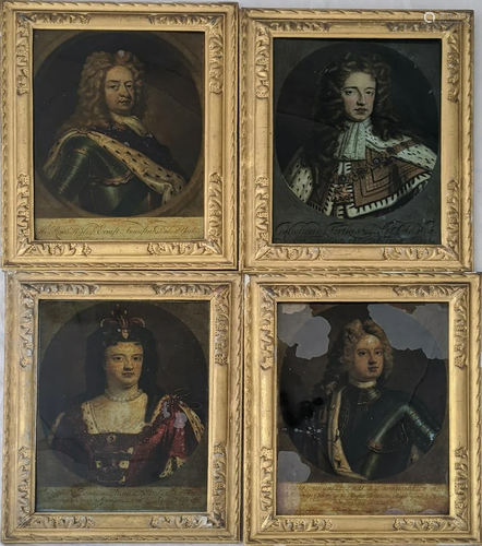 John Smith (British, 1652-1743), portraits of Queen