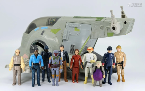 A collection of 10 Star Wars Figures, Kenner, 1980s,