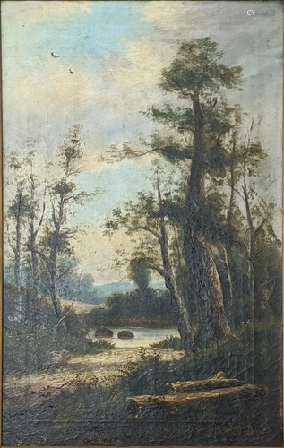 G.Muller (Late19th century Continental), a forestry