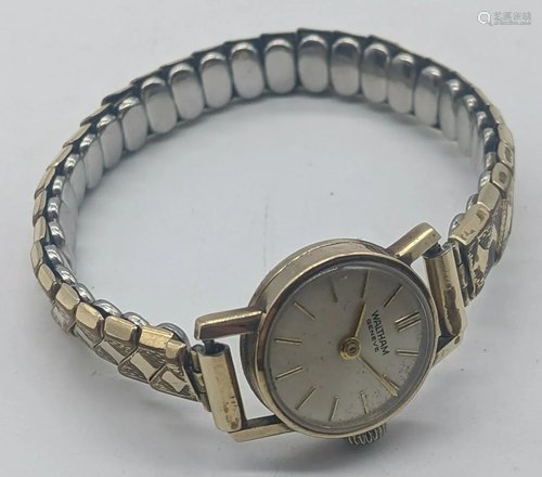 A ladies Waltham of Geneve wristwatch, the case…