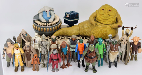 A Collection of 23 Star Wars Figures, Kenner, 1977,