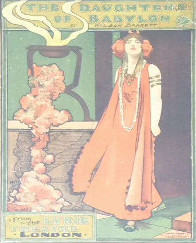 Original Poster by Wilson Barrett from the Lyric