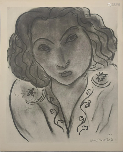 Henri Matisse (1869-1954), Portrait of a Lady (I1),