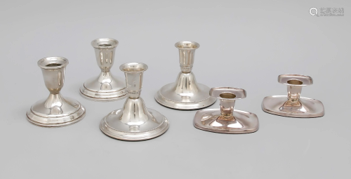 Three pairs of candlestic