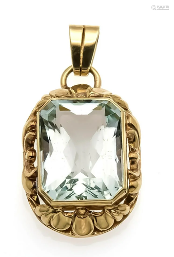 Aquamarine pendant GG 585