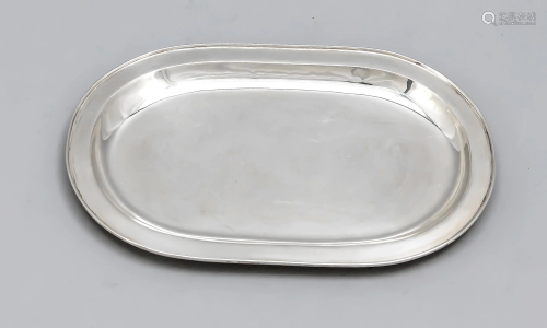 Oval tray, German, 20th c