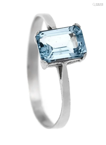 Blue topaz ring WG 750/00