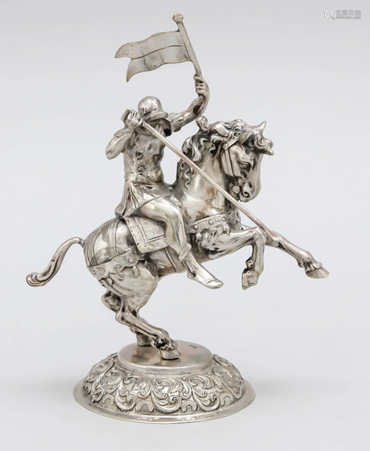 Knight on horseback, Germ