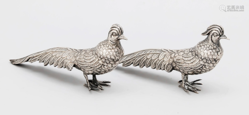 Two gold pheasants, 20th