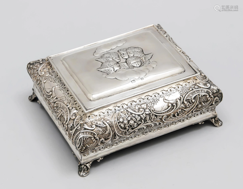 Rectangular lidded box, E