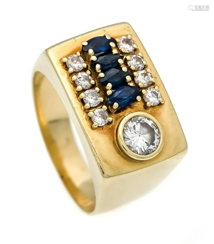 Sapphire brilliant ring G