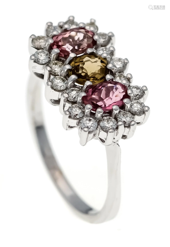 Tourmaline-Brillant-Ring