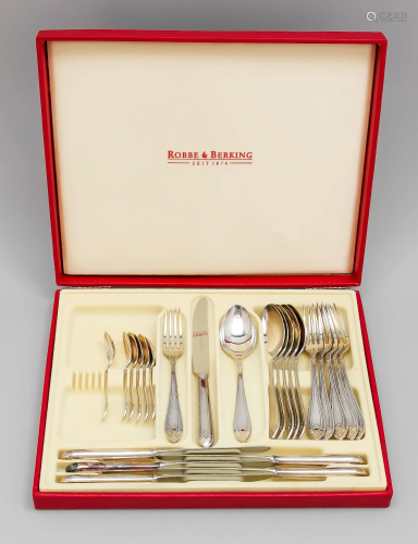 Cutlery for six persons,
