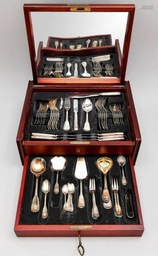 Cutlery for six persons,